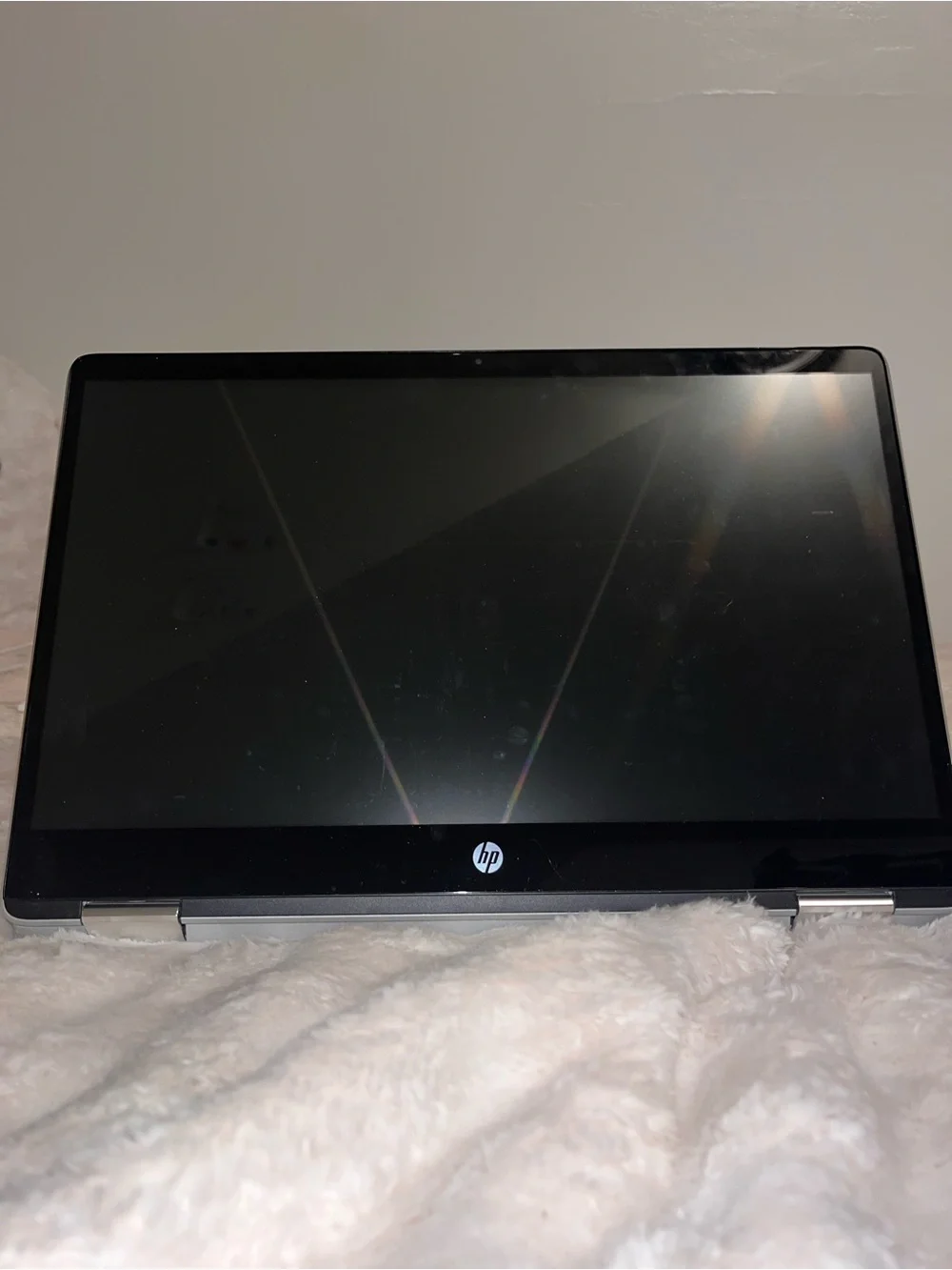 HP Chromebook with touchscreen and 360° tablet mode